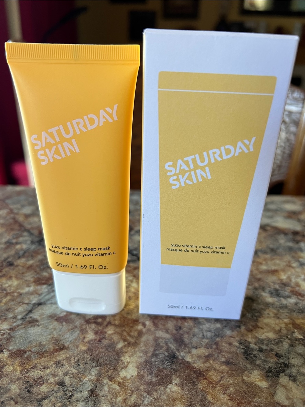 Saturday Skin Vitamin C Sleep Mask - Yellow